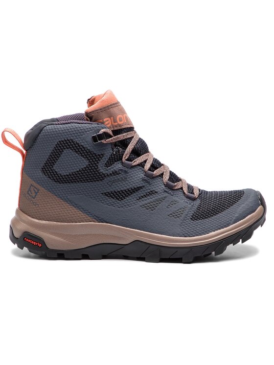 Salomon Salomon Turistiniai batai OUTline Mid Gtx W GORE-TEX 406794 20 V0 Pilka
