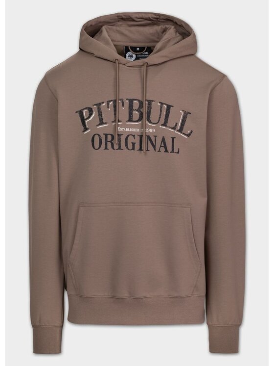 PITBULL PITBULL Bluza MIDNIGHT Brązowy Regular Fit