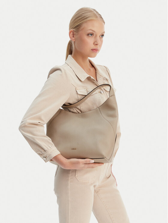 Furla Geantă Lara M WB01900 HSF000 BG 4488S 1007 Bej