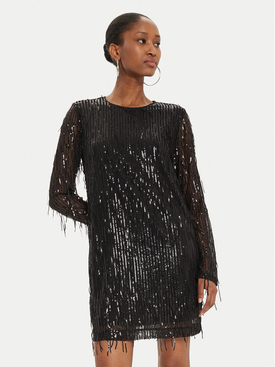 ONLY ONLY Φόρεμα κοκτέιλ Anika 15336062 Μαύρο Regular Fit