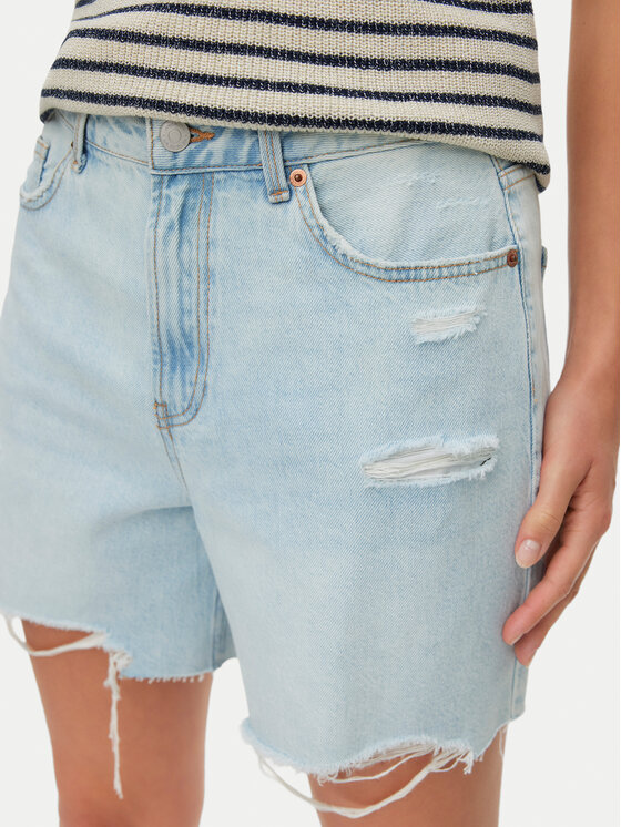 Vero Moda Vero Moda Džínsové šortky Donna 10342100 Svetlo modrá Regular Fit