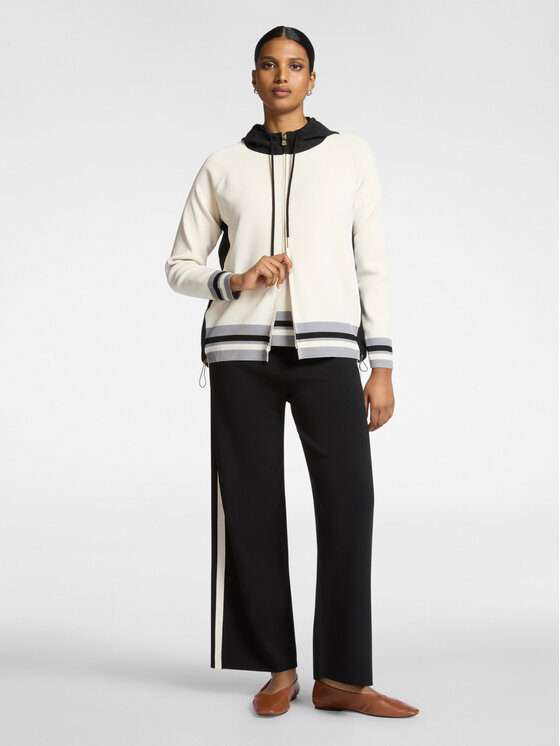 Elena Mirò Elena Mirò Cardigan M547Z000688N0B1 Bianco Regular Fit