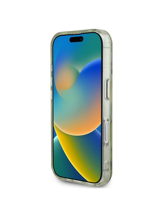 Guess Guess Etui na telefon Apple iPhone 16 Zielony