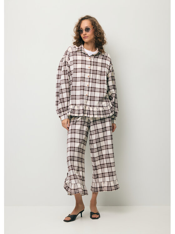 BIZUU BIZUU Košile FALBI Béžová Standard Fit