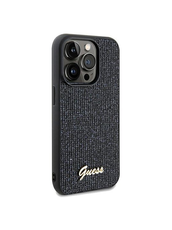 Guess Guess Etui na telefon iPhone 13 Pro Czarny