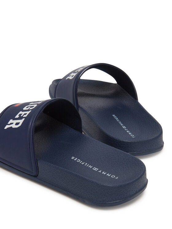 Tommy Hilfiger Tommy Hilfiger Шльопанці T3X0-33916-1172 Cиній