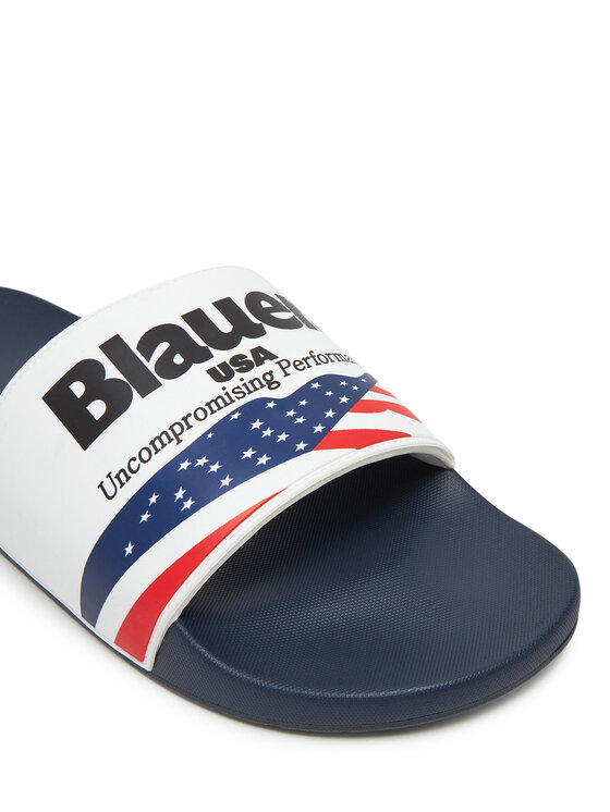 Blauer Blauer Klapki S5JASPER01 Granatowy
