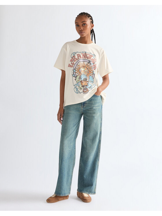 Wrangler Wrangler Jeansy LOOSE STRAIGHT Niebieski Loose Fit