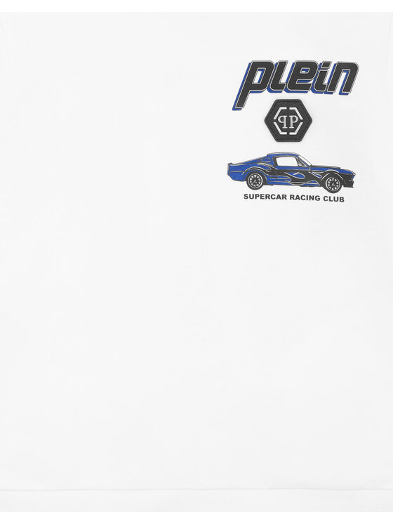 PHILIPP PLEIN PHILIPP PLEIN Bluza 28227 Biały Regular Fit