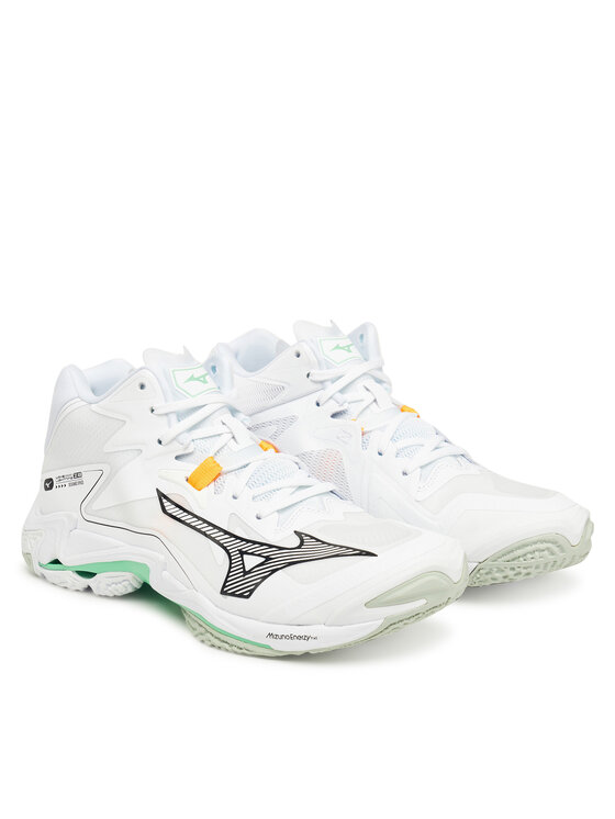Mizuno Mizuno Zāles apavi Wave Lightning Z8 Mid V1GA2405 Balts