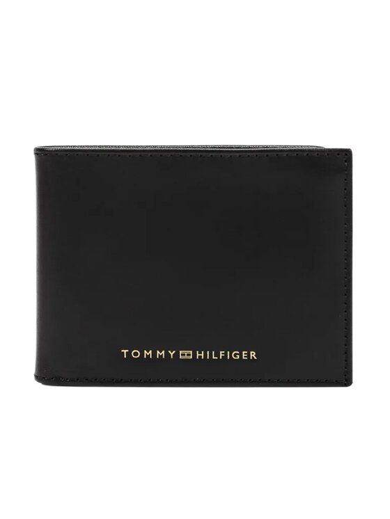 Tommy Hilfiger Tommy Hilfiger Portfel ZESTAW UPOMINKOWY PORTFEL I ETUI Czarny