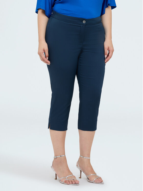 Fiorella Rubino Fiorella Rubino Pantaloni di tessuto P719L002569N034 Blu Regular Fit