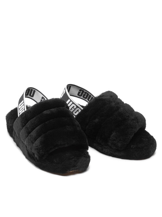 Ugg Ugg Hausschuhe W Fluff Yeah Slide 1095119 Schwarz