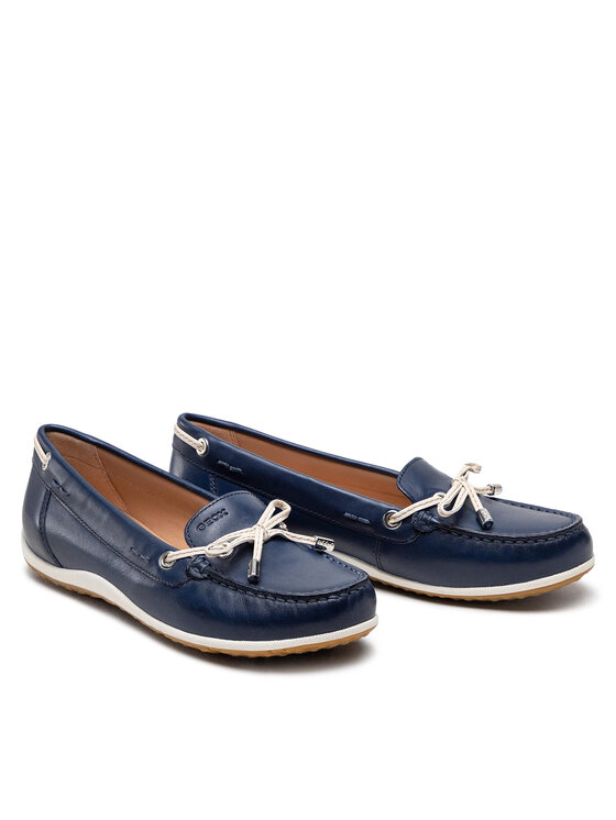 Geox Geox Mokasyny D Vega Moc B D92DNB 043BC C4EA5 Granatowy