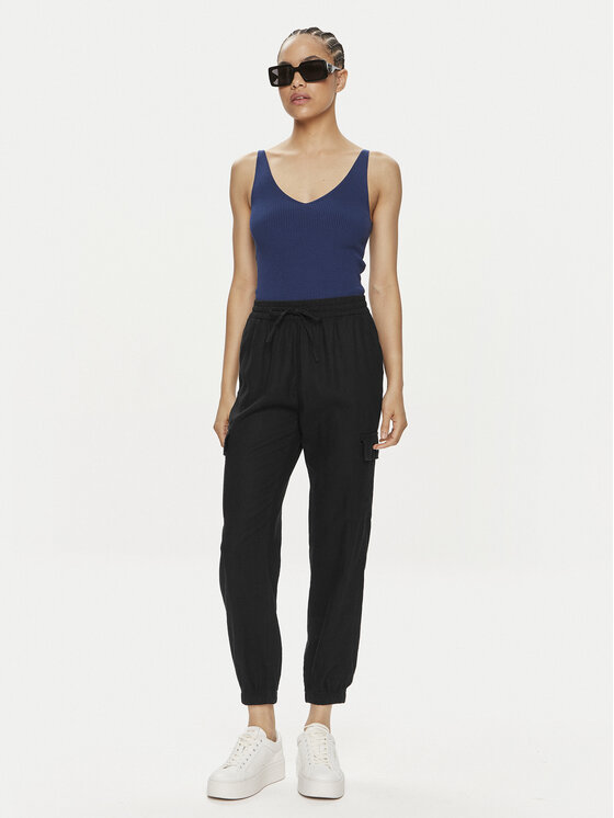 ONLY ONLY Pantaloni trening Caro 15310987 Negru Cargo Fit