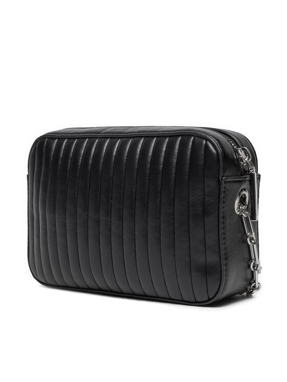 Calvin Klein Calvin Klein Rankinė Mini Line Quilt Camera Bag K60K613078 Juoda