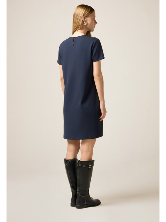 Oltre Oltre Vestito da giorno 7020R004974N034 Blu A-Line Fit