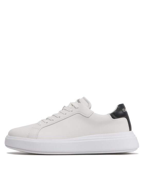 Calvin Klein Calvin Klein Sneakersy Low Top Lace Up Lth HM0HM01016 Biały