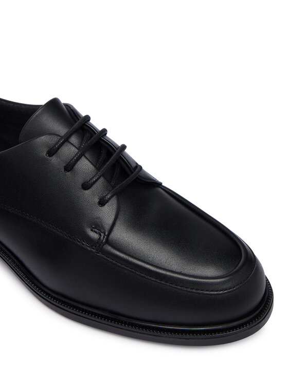 Tommy Hilfiger Tommy Hilfiger Oxfords Classoc Leather Derby FW0FW09487 Μαύρο