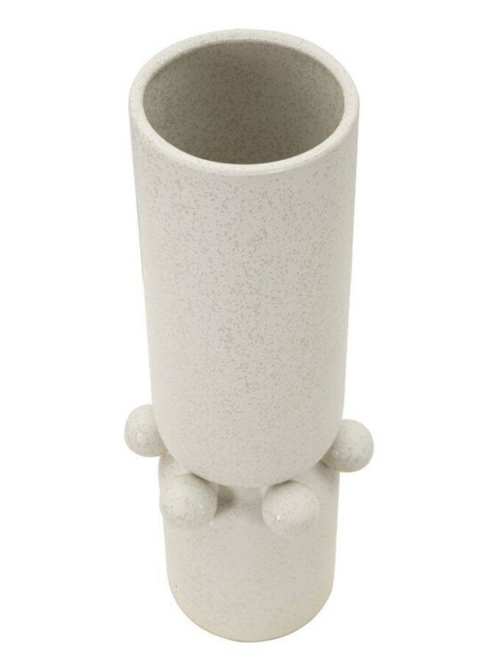 MIAhome MIAhome Wazon ceramiczny BUBBLES Beżowy