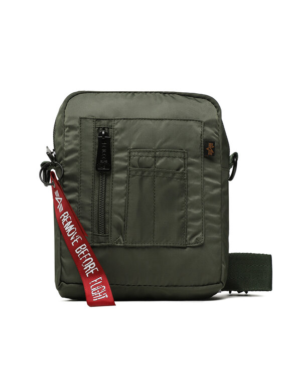 Alpha Industries Geantă crossover Crew Carry Bag 196924 Verde