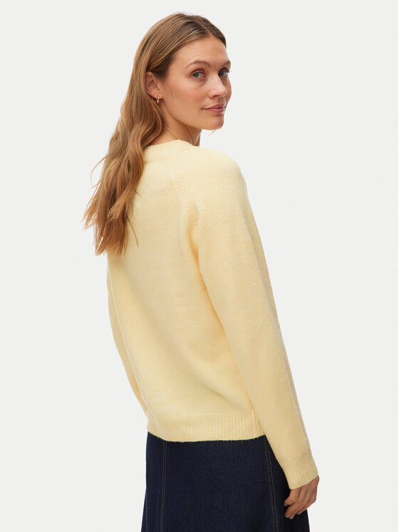 Vero Moda Vero Moda Пуловер Doffy 10201022 Жълт Regular Fit