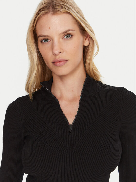 Lacoste Lacoste Πουλόβερ AF4144 Μαύρο Regular Fit