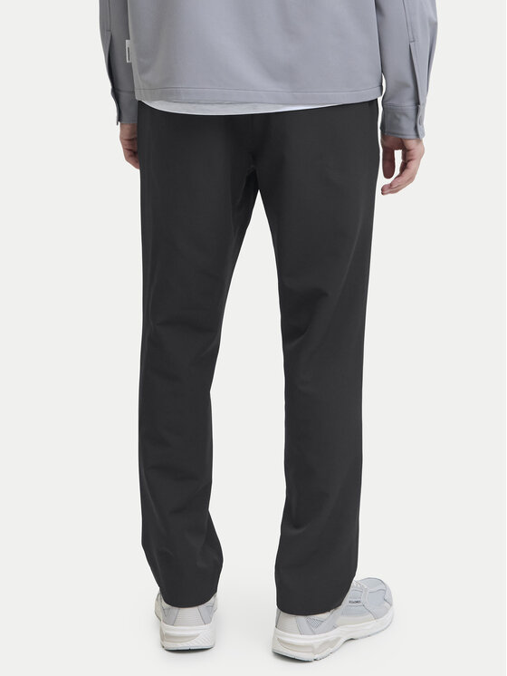 Jack & Jones Jack & Jones Παντελόνι υφασμάτινο Kane 12286943 Μαύρο Relaxed Fit