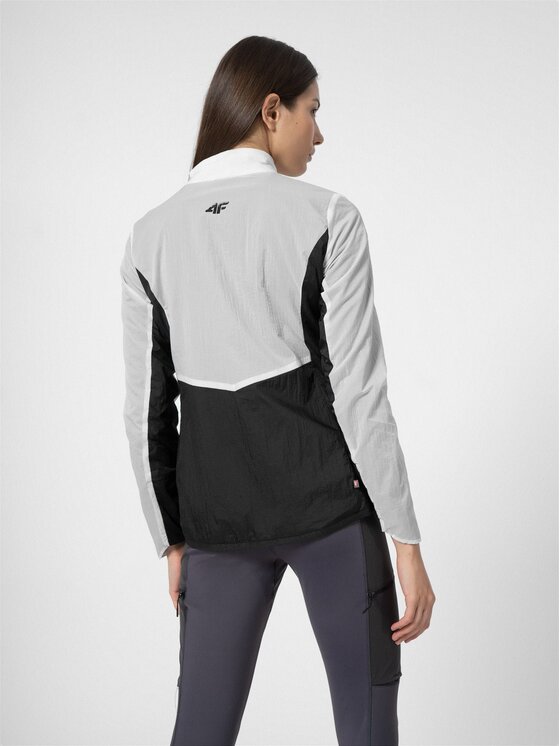 4F 4F Outdoorová bunda TDJAF099 Biela Regular Fit