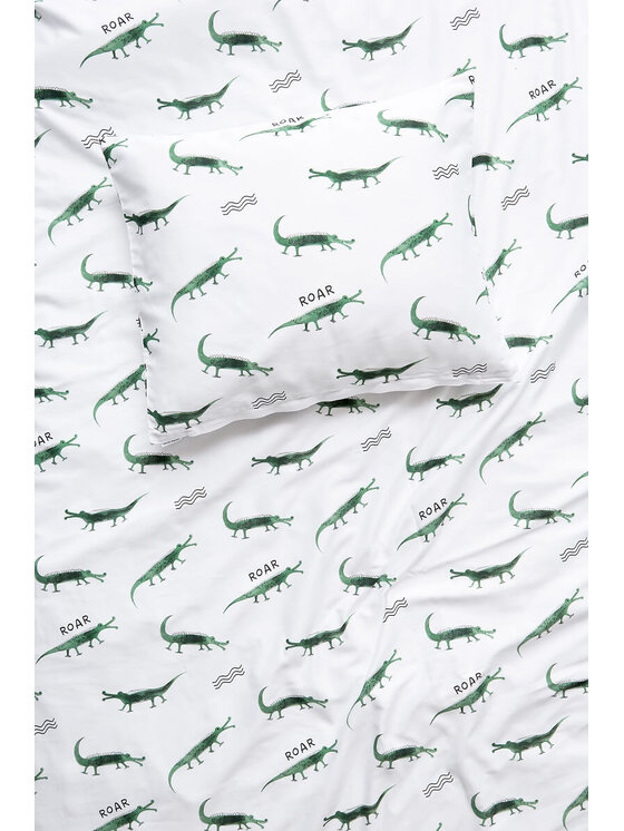 White pocket White pocket Poszewka na poduszkę satynowa Biały