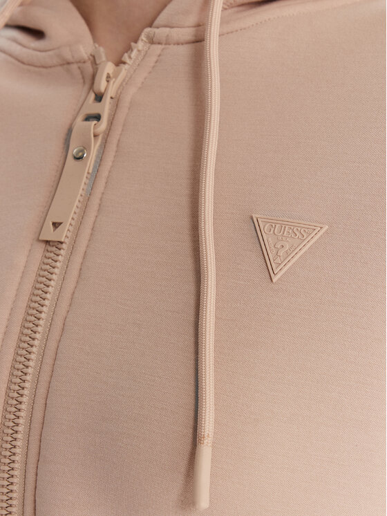 Guess Guess Bluza V3RQ11 K7UW2 Beżowy Regular Fit