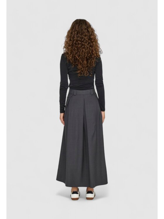 ONLY ONLY Gonna ONLGINNY HW MEL WIDE LONG SKIRT PNT Grigio Long Fit