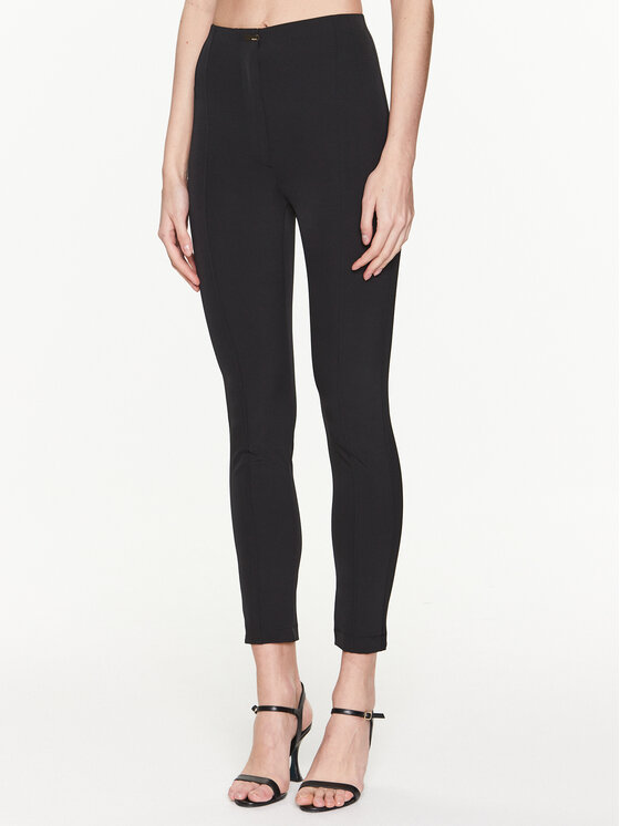 Patrizia Pepe Hlače 8P0463/A110-F184 Crna Slim Fit