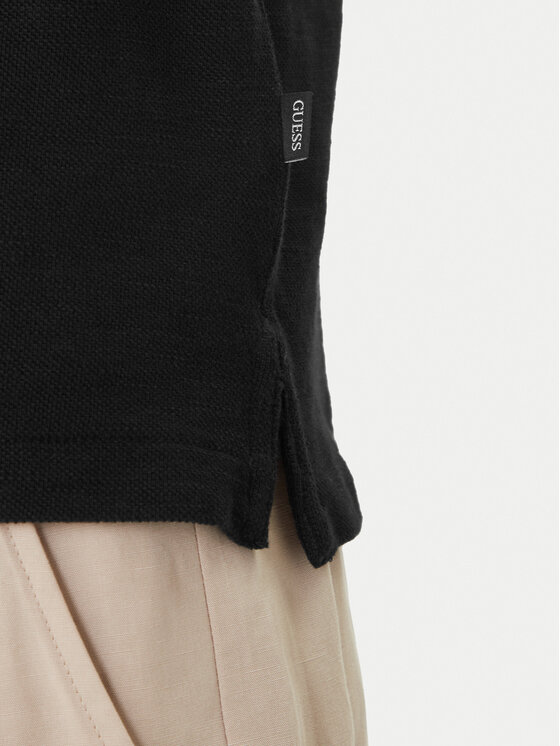 Guess Jeans Guess Jeans Сорочка M6GP02 KE731 Чорний Regular Fit