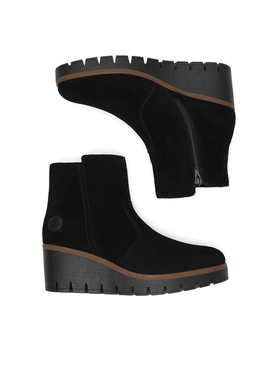 Rieker Rieker Botine Y5065-00 Negru