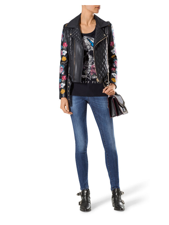 PHILIPP PLEIN PHILIPP PLEIN Jeggings 30782 Blu Jegging Fit