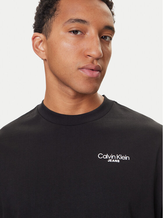 Calvin Klein Jeans Calvin Klein Jeans T-shirt LV04RD825G Crna Regular Fit