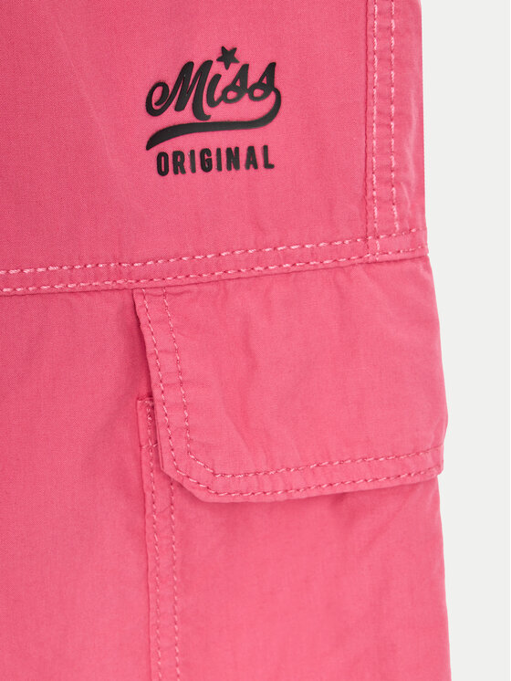 Original Marines Original Marines Текстилни панталони DEP3079F Розов Regular Fit