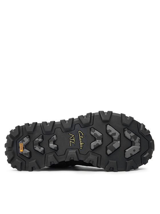 Clarks Clarks Pusbačiai ATLTrekRun Gtx GORE-TEX Juoda