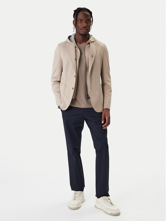 BOSS BOSS Bleizers C-Hanry 50562499 Haki Slim Fit