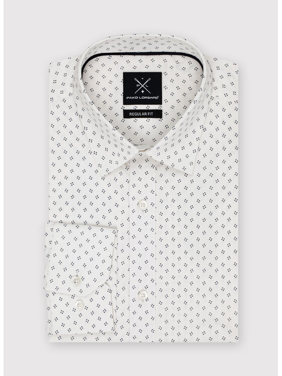 Pako Lorente Pako Lorente Koszula P22WF-1X-012 Biały Regular Fit