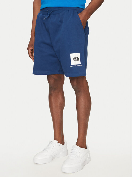 The North Face The North Face Sportovní kraťasy Nse Box NF0A8C1J Modrá Regular Fit