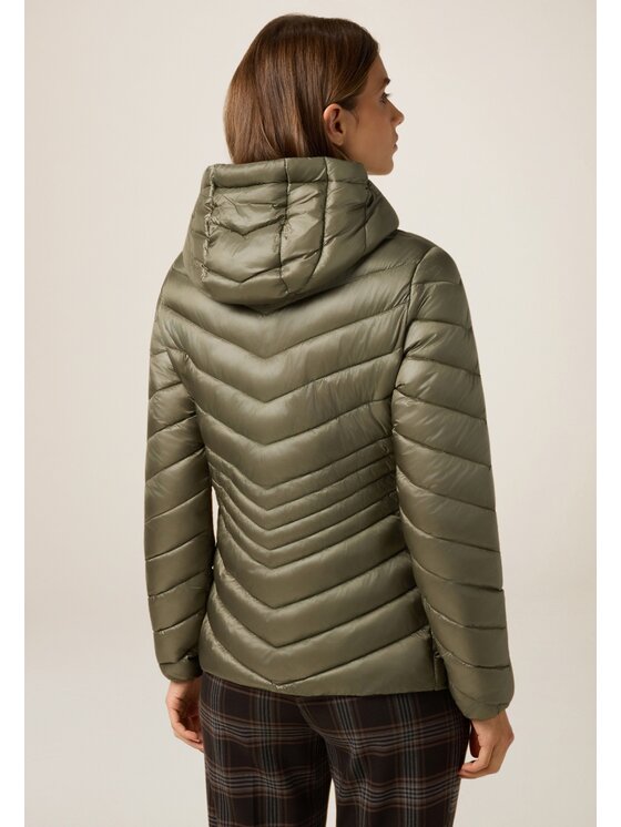 Oltre Oltre Giubbotto piumino F609R001425N035 Verde Slim Fit