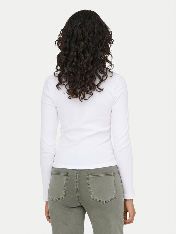 ONLY ONLY Блуза Val 15371305 Бял Regular Fit