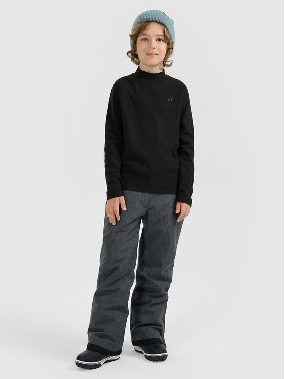 4F 4F Bielizna termoaktywna górna SKIWEAR Czarny