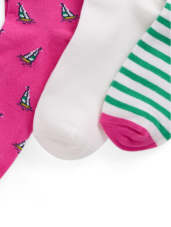 Polo Ralph Lauren Polo Ralph Lauren 3er-Set hohe Kindersocken 448969097001 Bunt