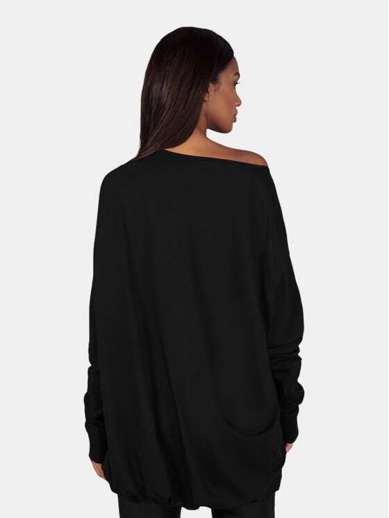 MADE BY SOCIETY MADE BY SOCIETY T-Shirt TRICOU SIDE FALL - T27831 Czarny Basic Fit