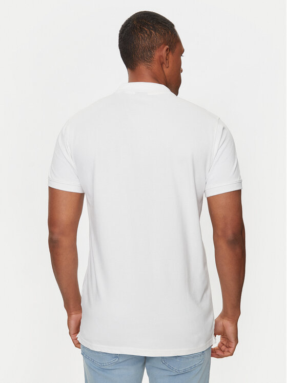 Petrol Industries Petrol Industries Polo M-1040-POL945 Bijela Slim Fit