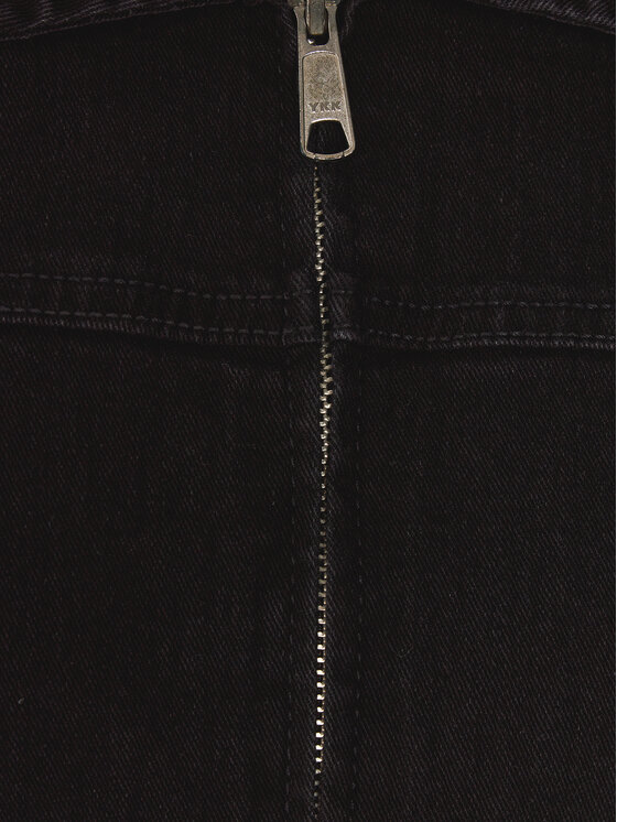 Vero Moda Curve Vero Moda Curve Jeansová bunda 10307413 Černá Regular Fit
