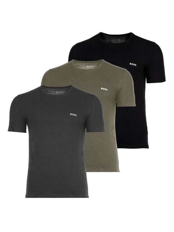 BOSS T-Shirt 27676 Kolorowy Comfort Fit